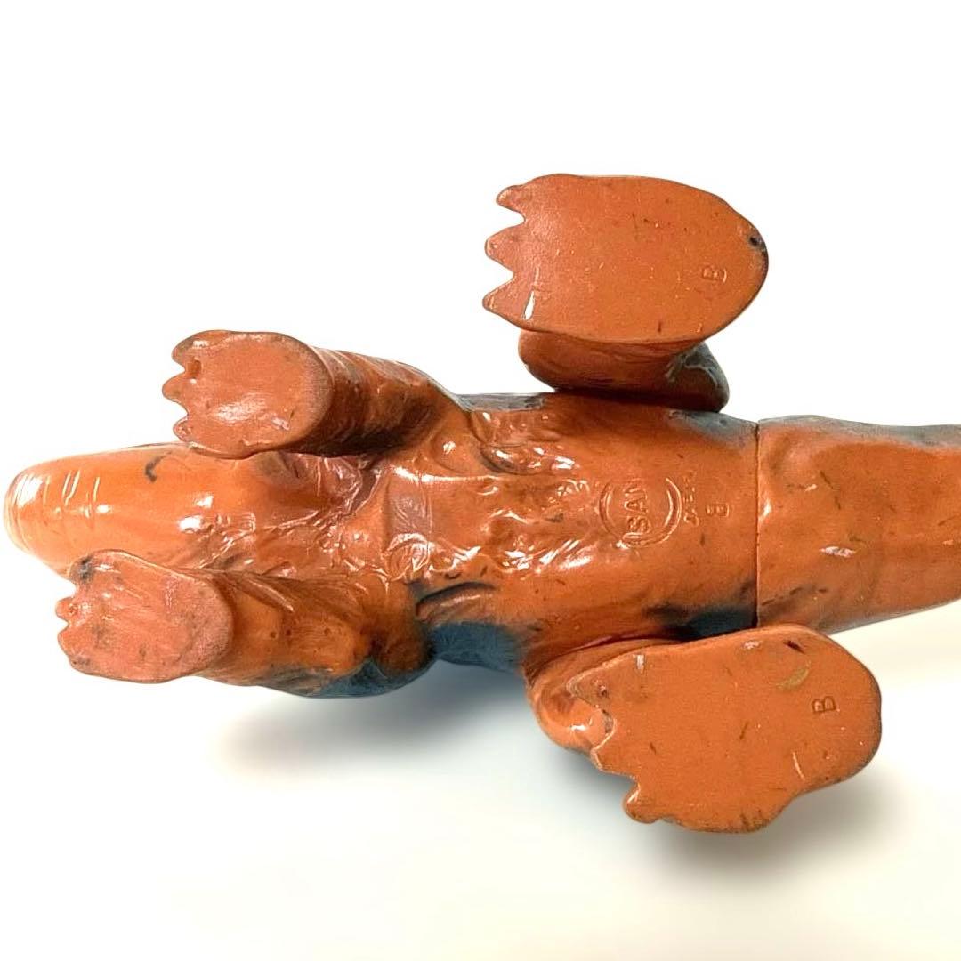 当時物 マルサン ブロントサウルス ソフビ