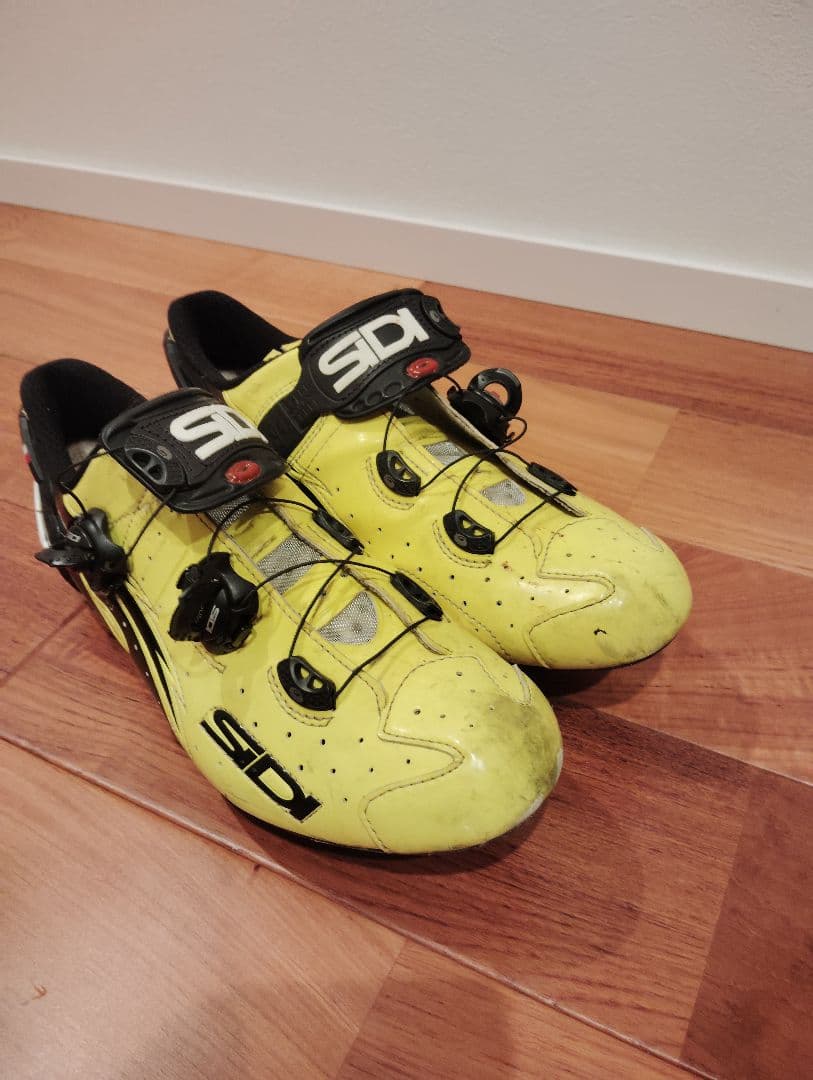 SIDI ロードバイクシューズ イエロー/ブラック