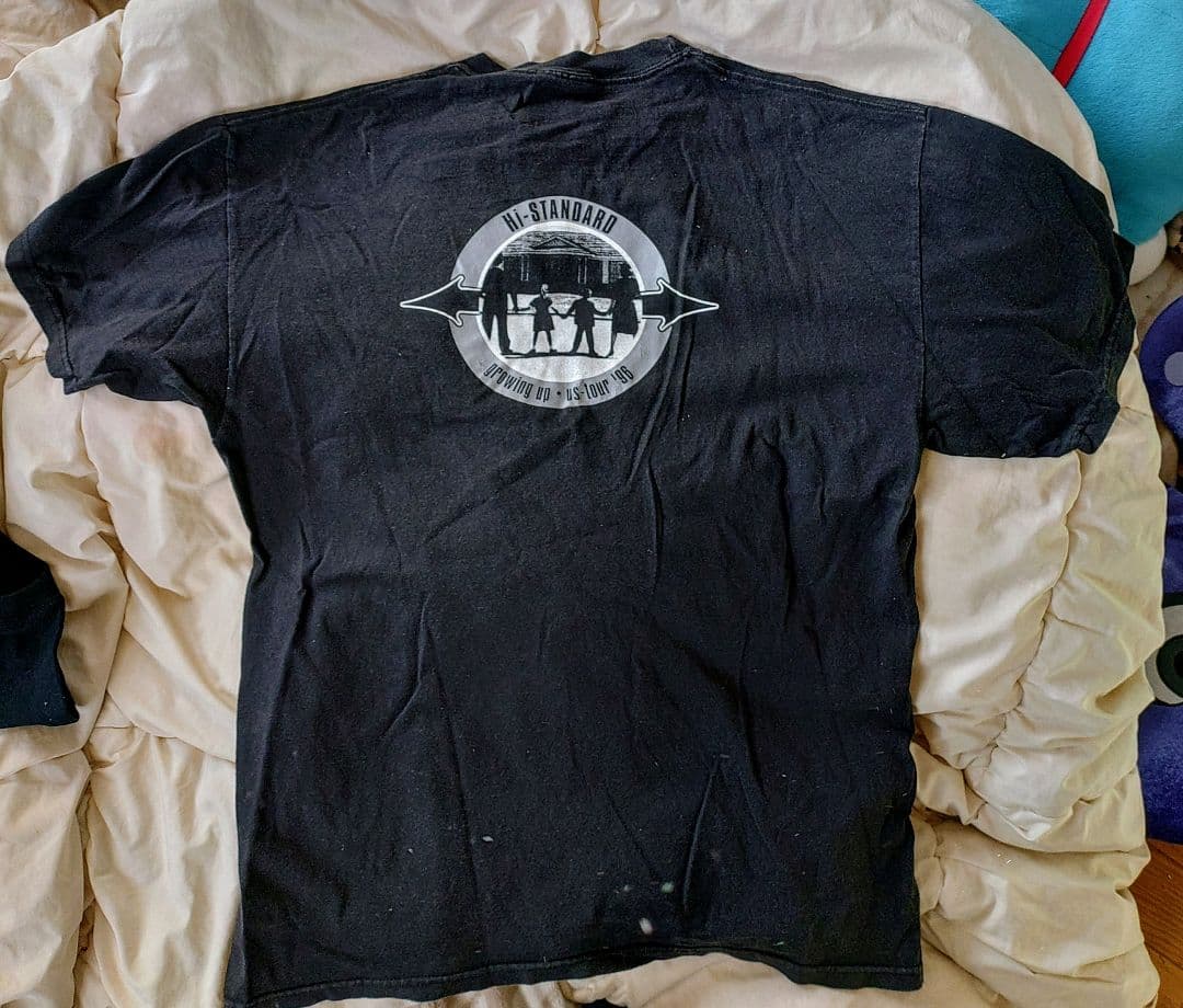 Hi-STANDARD Growing Up Tシャツ 1996 Hi-STANDARD