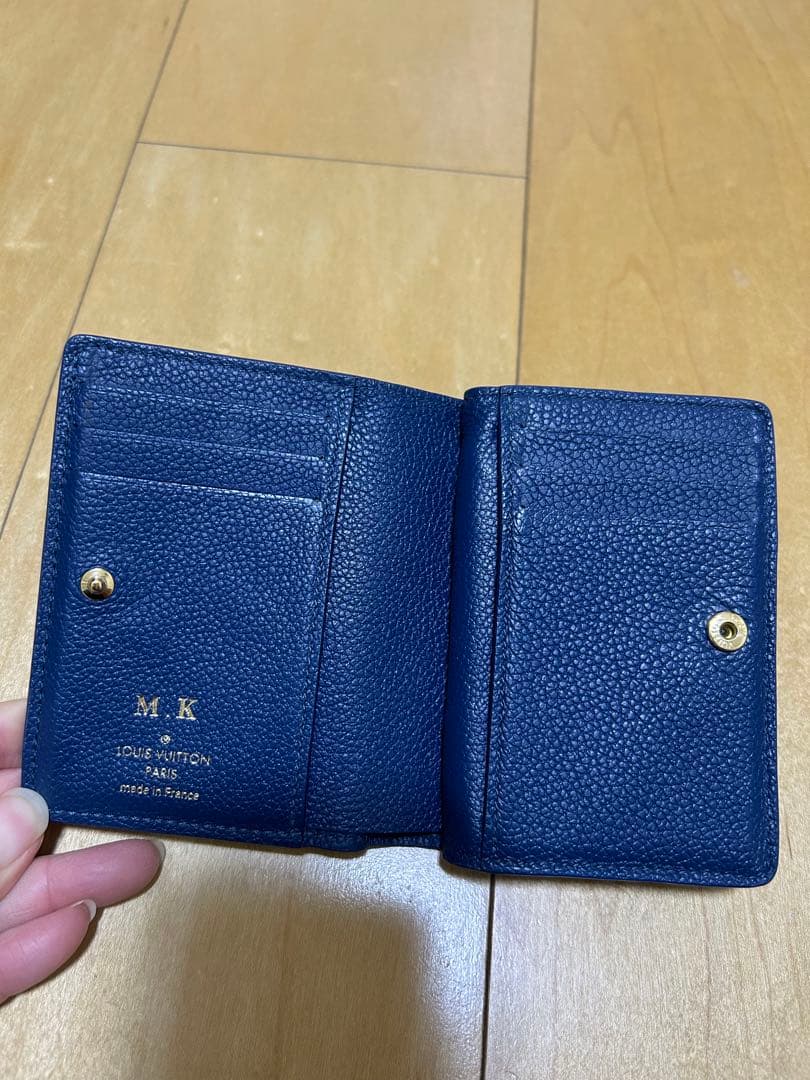 ノエさん専用 LOUIS VUITTON 二つ折り財布 M6111 ネイビー