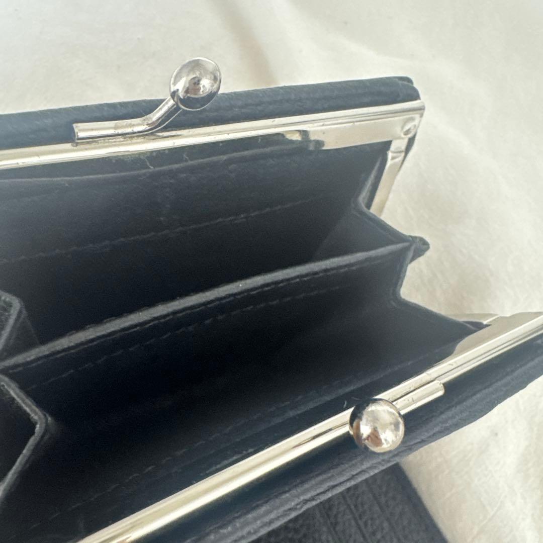 正規品 Vivienne Westwood ブラック 二つ折り財布