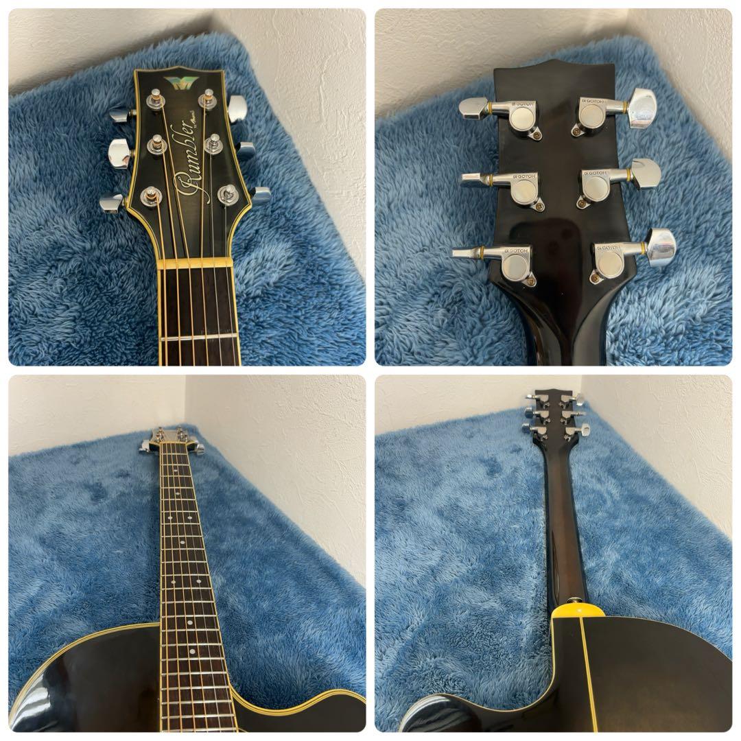 Morris Rumbler MR-2 エレアコ 黒 ランブラー - メルカリ