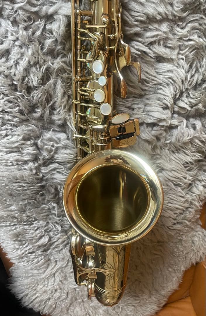 アルトサックスH.SELMER SA-80 Serie II 彫刻入
