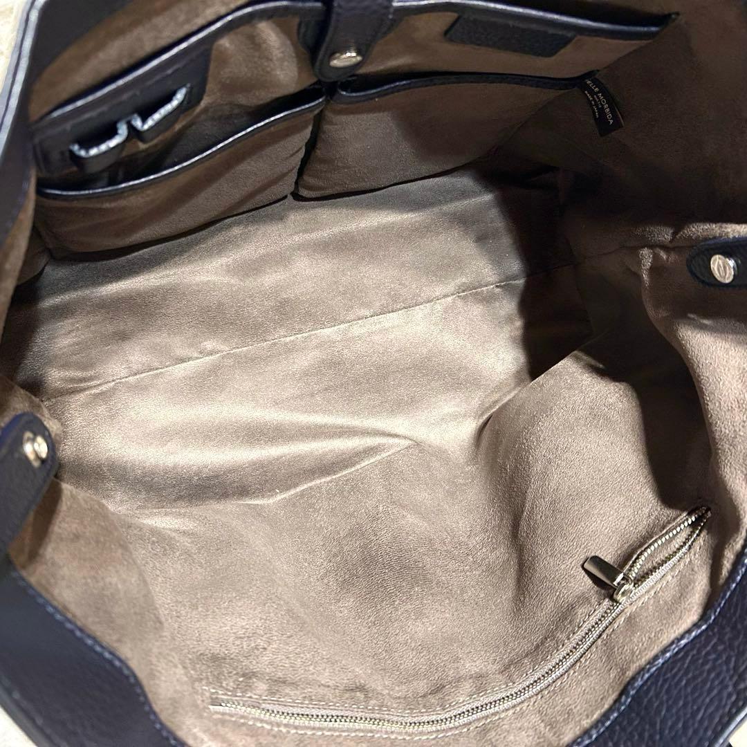 【専用ページ】未使用級　PELLE MORBIDA ビジネストートバッグネイビー