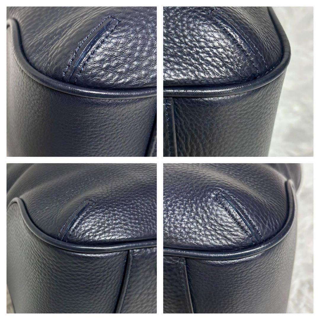 【専用ページ】未使用級　PELLE MORBIDA ビジネストートバッグネイビー