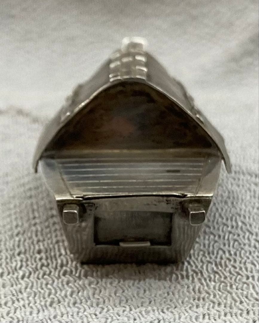 B357s 船形塩入れ　ソルトシェイカー　STERLING950 銀　調味料