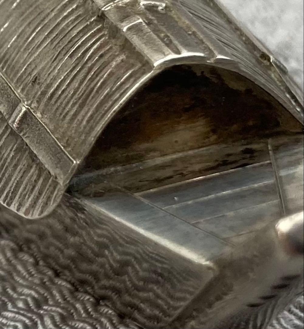 B357s 船形塩入れ　ソルトシェイカー　STERLING950 銀　調味料