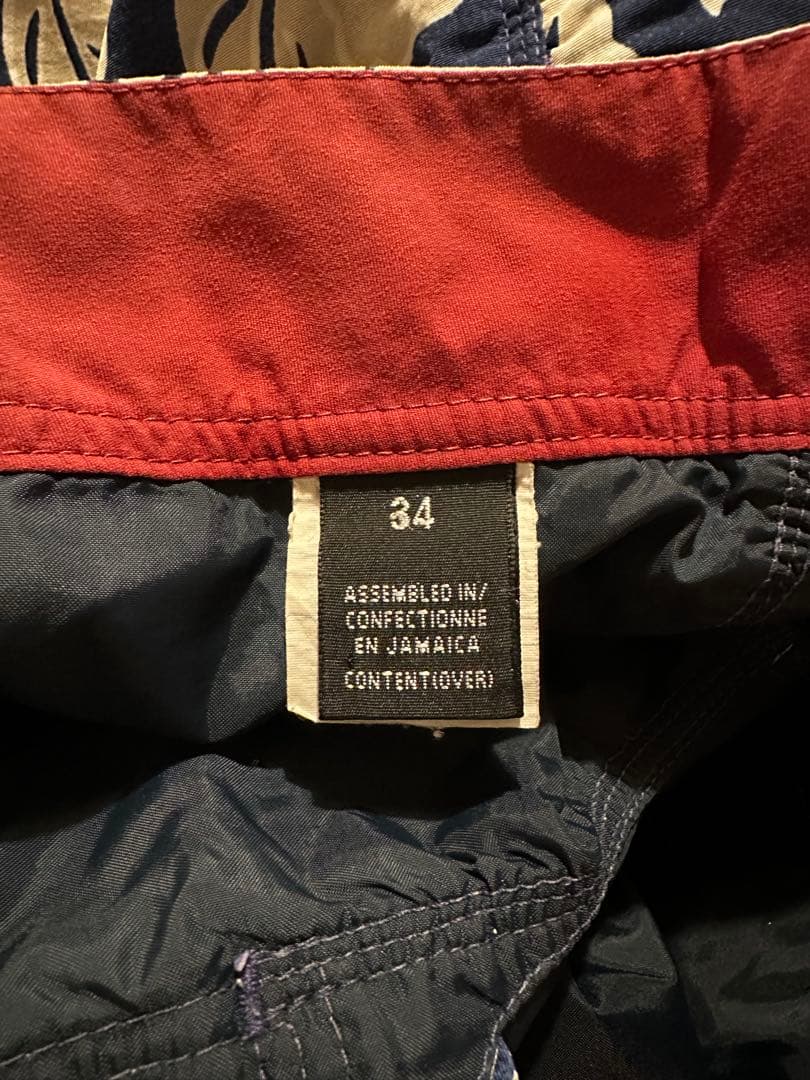 90年代 ビンテージ patagonia ハイビスカス柄 サーフパンツ