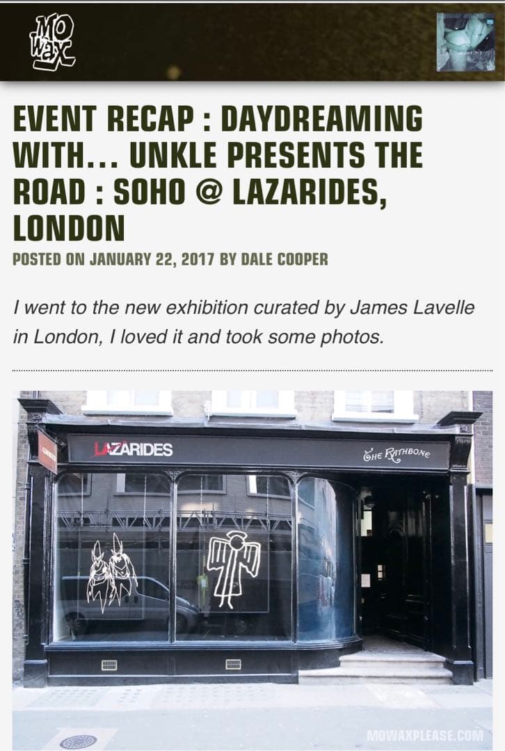 FUTURA フューチュラ シルクスクリーン　限定20 UNKLE 直筆サイン入