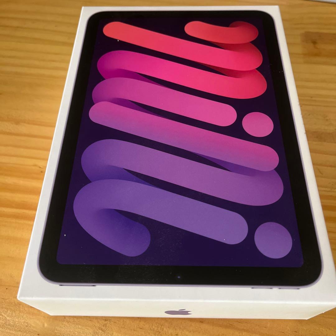 iPad mini 第6世代パープル64GB Wi-Fiモデル バッテリー100 iPad mini 第6