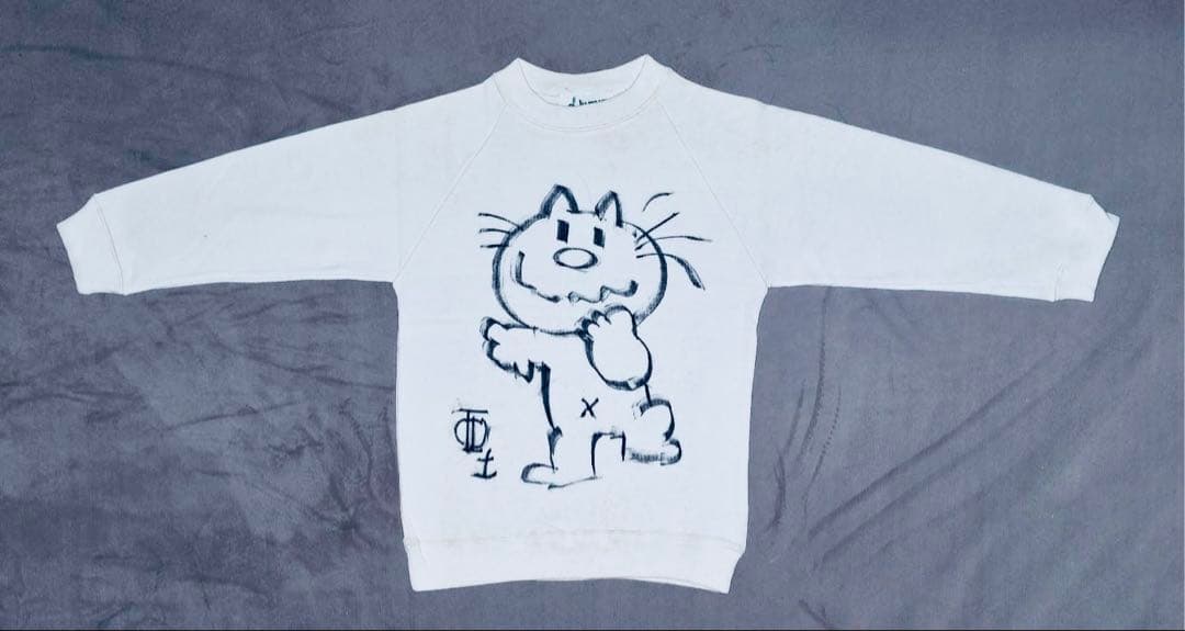 1964年水森亜土NHKまんが学校サイン直筆イラスト未来劇場みーたんトレーナー