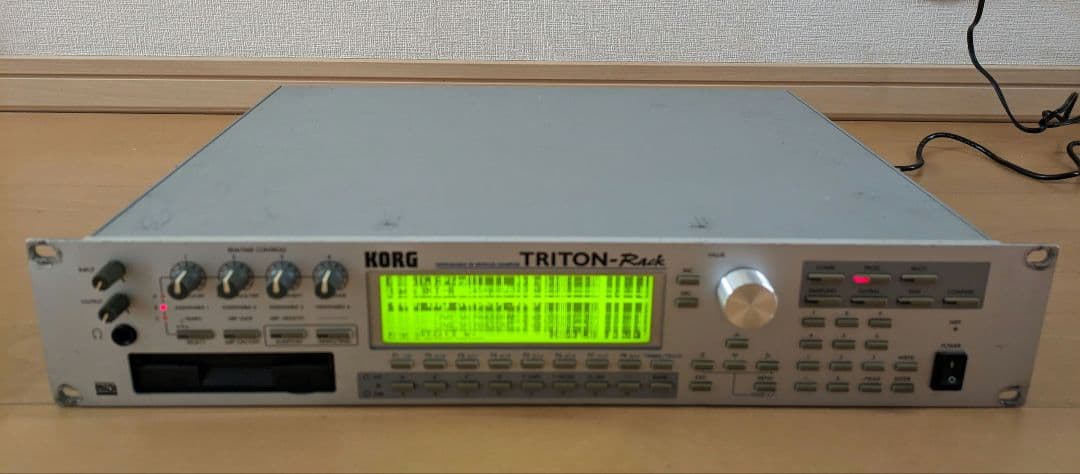 KORG Triton Rack (音源モジュール) 再登録