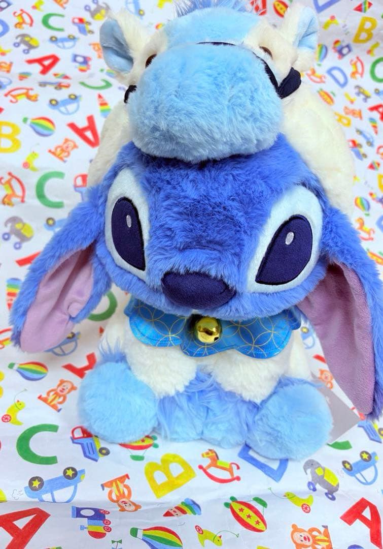 スティッチ 干支　ぬいぐるみ　M