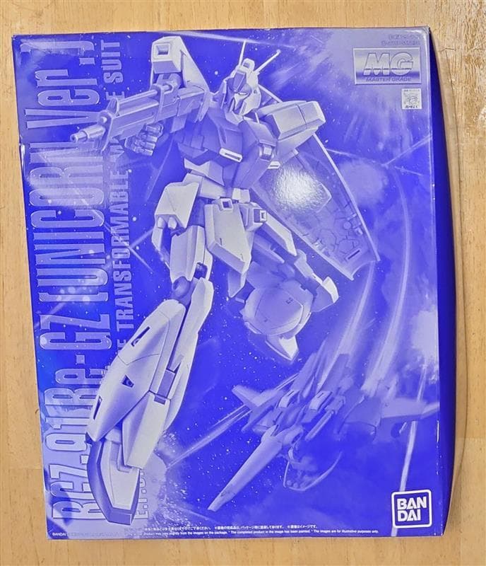 【未開封】1/100 MG リ・ガズィ(ユニコーンVer.) 可動性とスタイリッシュな見栄えを両立！『ガンダムUC』のガンプラ