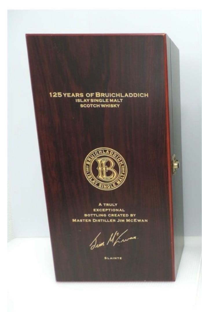 Bruichladdich 125周年記念 ウイスキー 空箱 Bruichladdich 125周年記念 ウイスキー 空箱