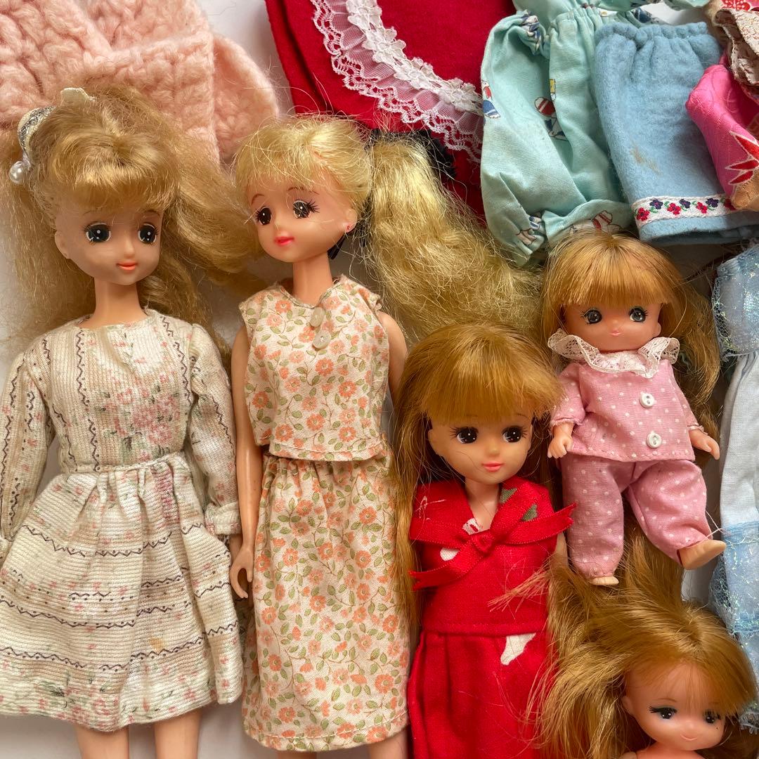 リカちゃん人形 5体 まとめ売り 昭和レトロ 80年代 【匿名配送】