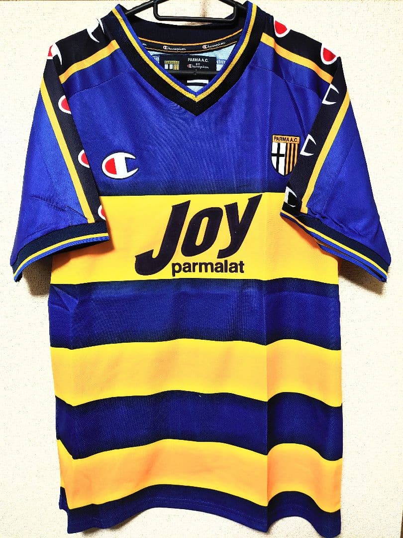 パルマ ユニフォーム 中田 10 新品 XL 01-02 チャンピオン joy
