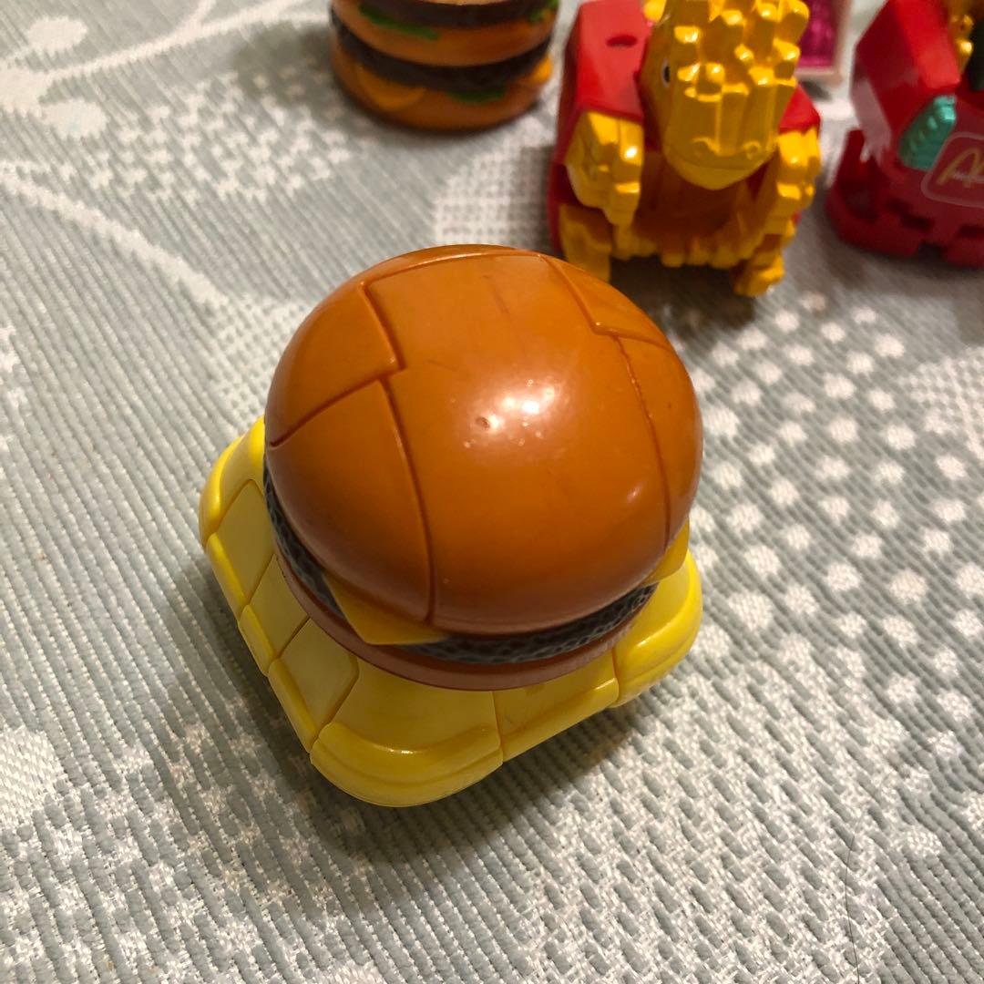 マクドナルド 変形ロボ レア品