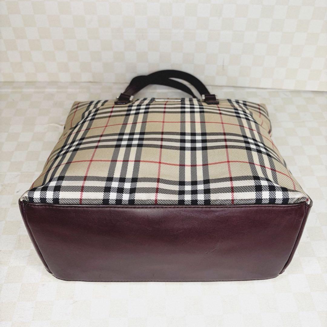 極美品　Burberryブルーレーベル　ハンドバッグ　M08