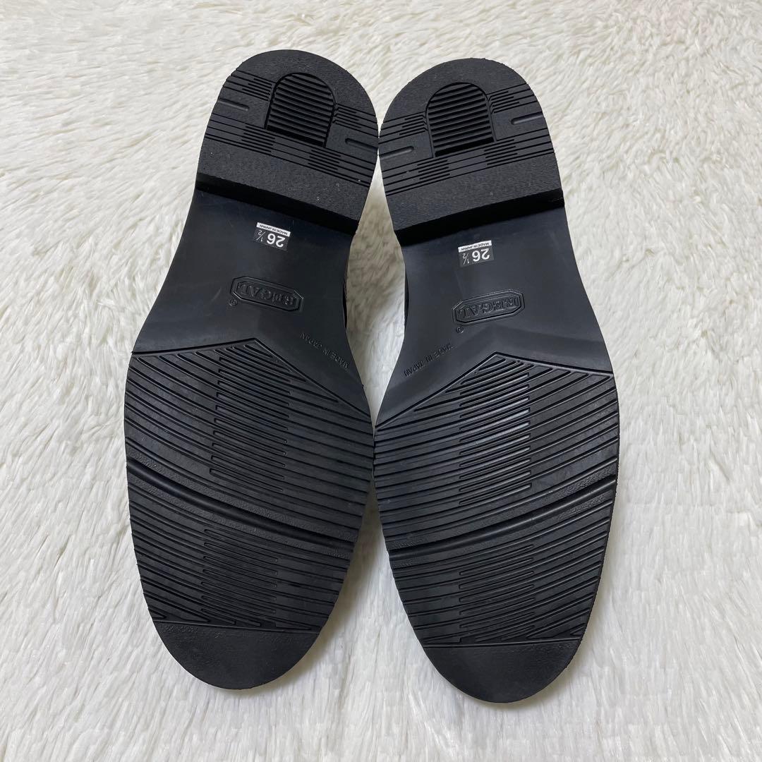 極美品✨リーガルウォーカー プレーントゥ　オンオフ兼用　26.5cm 黒