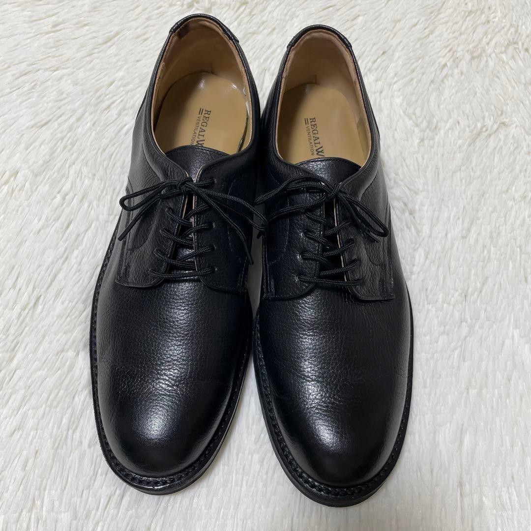 極美品✨リーガルウォーカー プレーントゥ　オンオフ兼用　26.5cm 黒