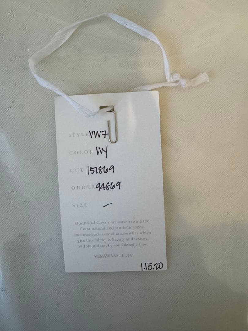 VERAWANG　3段　ヴェール　VW7 クリーニング済