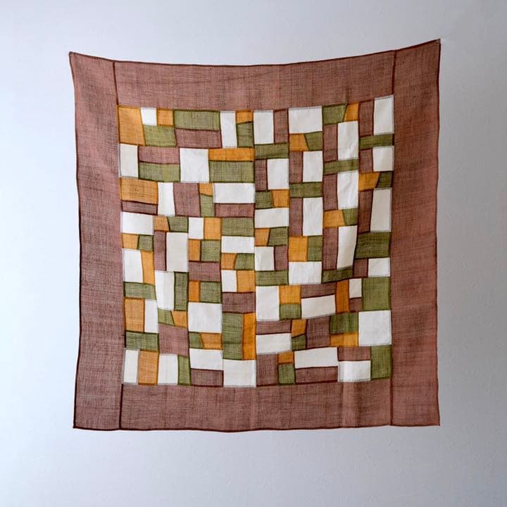 ポジャギ銅版画