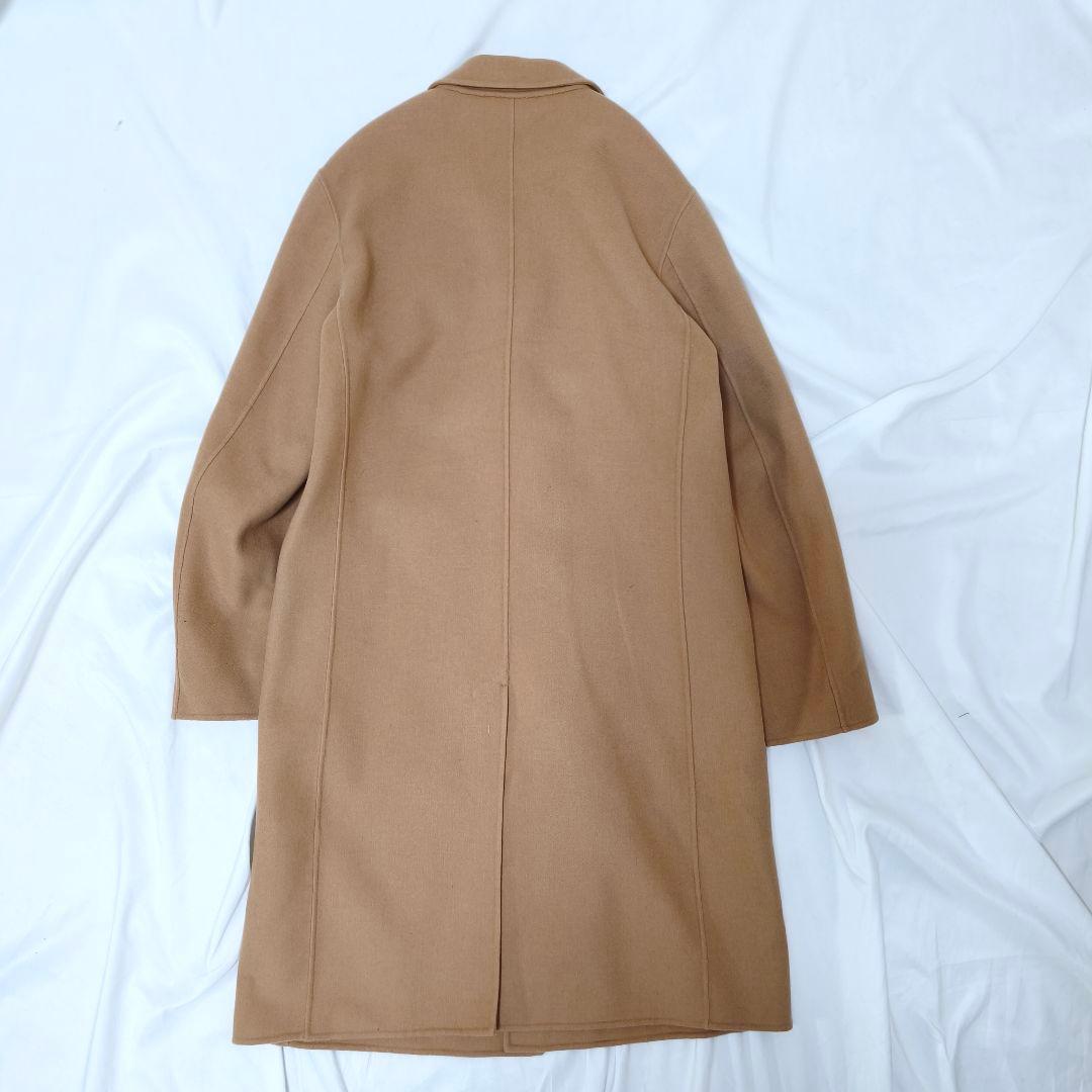 美品✨セオリー カシミヤ混 ダブルフェイスチェスターコート ベージュ