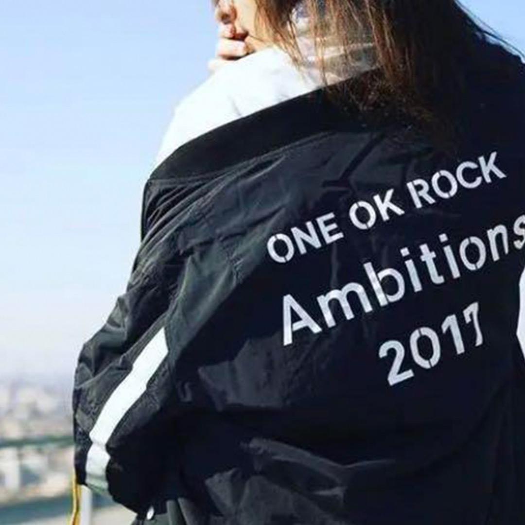 ONE OK ROCK ambitions tour ma-1 Sサイズ - メルカリ