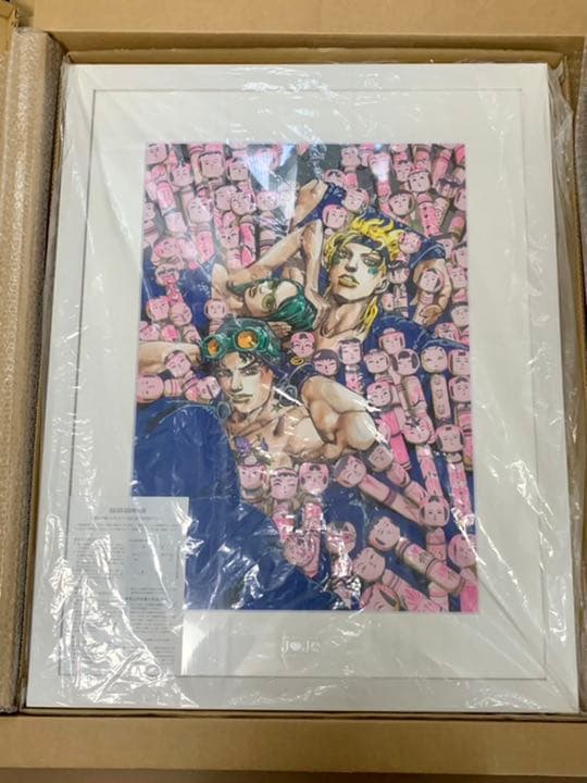 ジョジョの奇妙な冒険 複製原画 ジョセフ＆シーザー＆リサリサ
