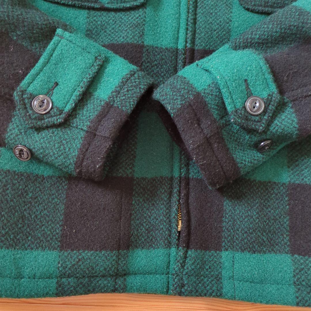 FIVE BROTHER ブロックチェック CPOジャケット キルティング M