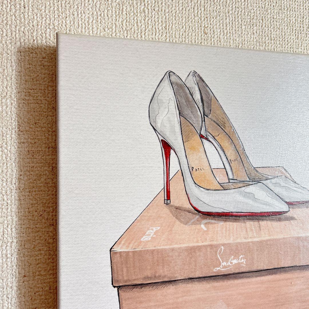 本日限定価格！美品　オリバーガル ルブタン ヒール 絵画 インテリア