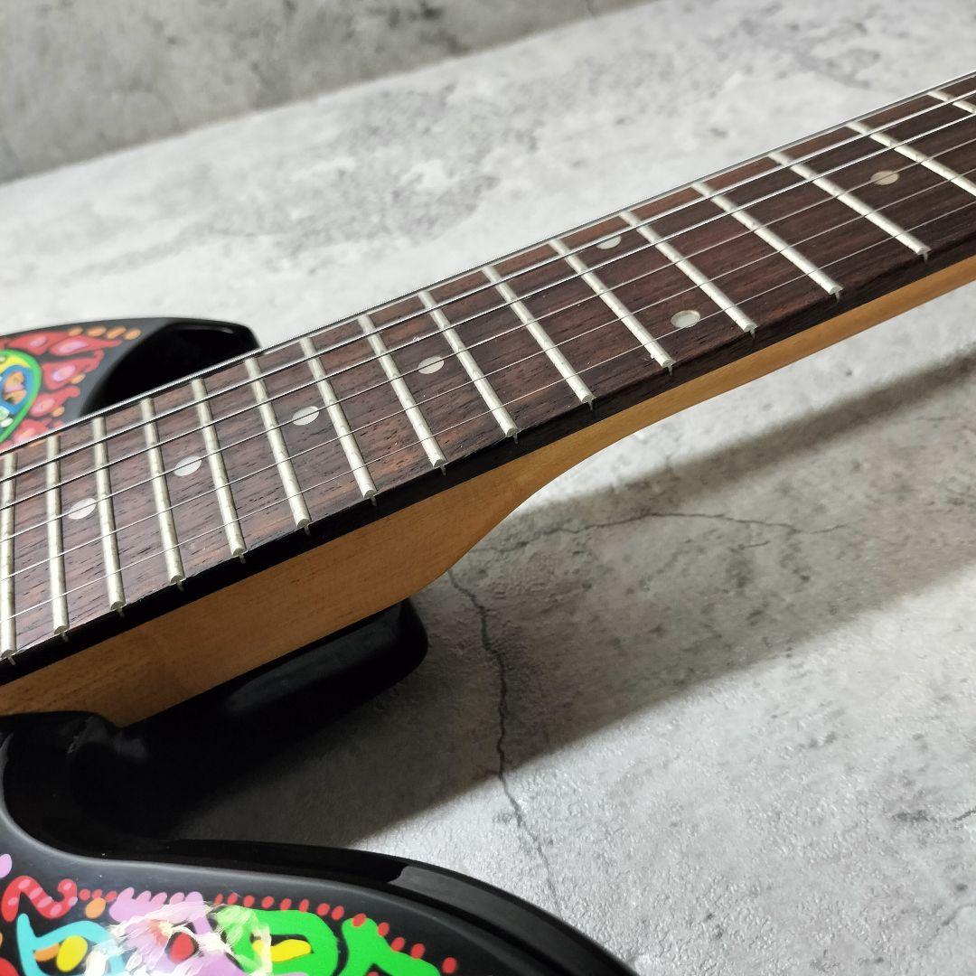 FERNANDES MG-Jr ミニエレキギター HIDEモデル サイケ柄