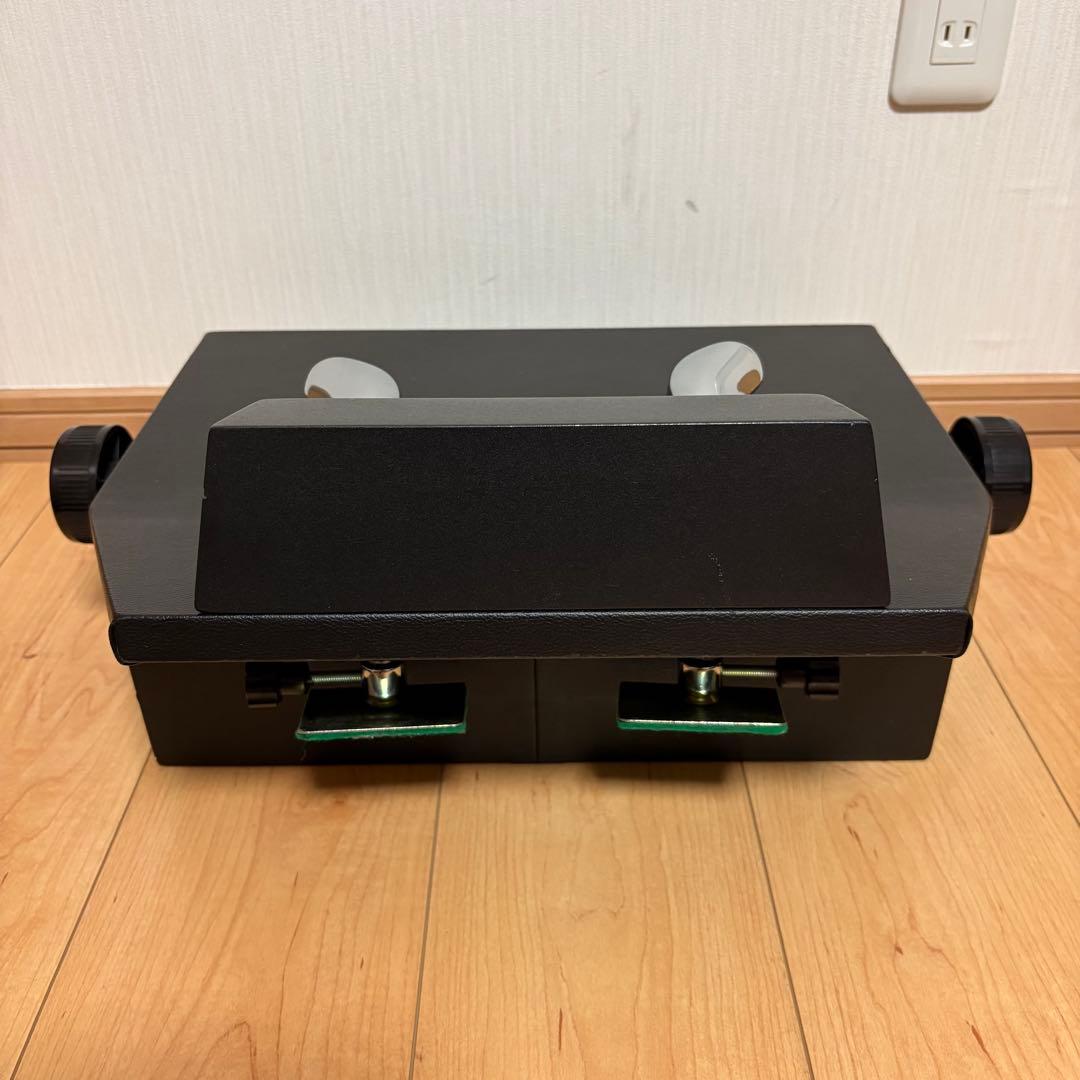 ITOMASA イトマサ ピアノ 補助ペダル P-33 黒 高さ調整