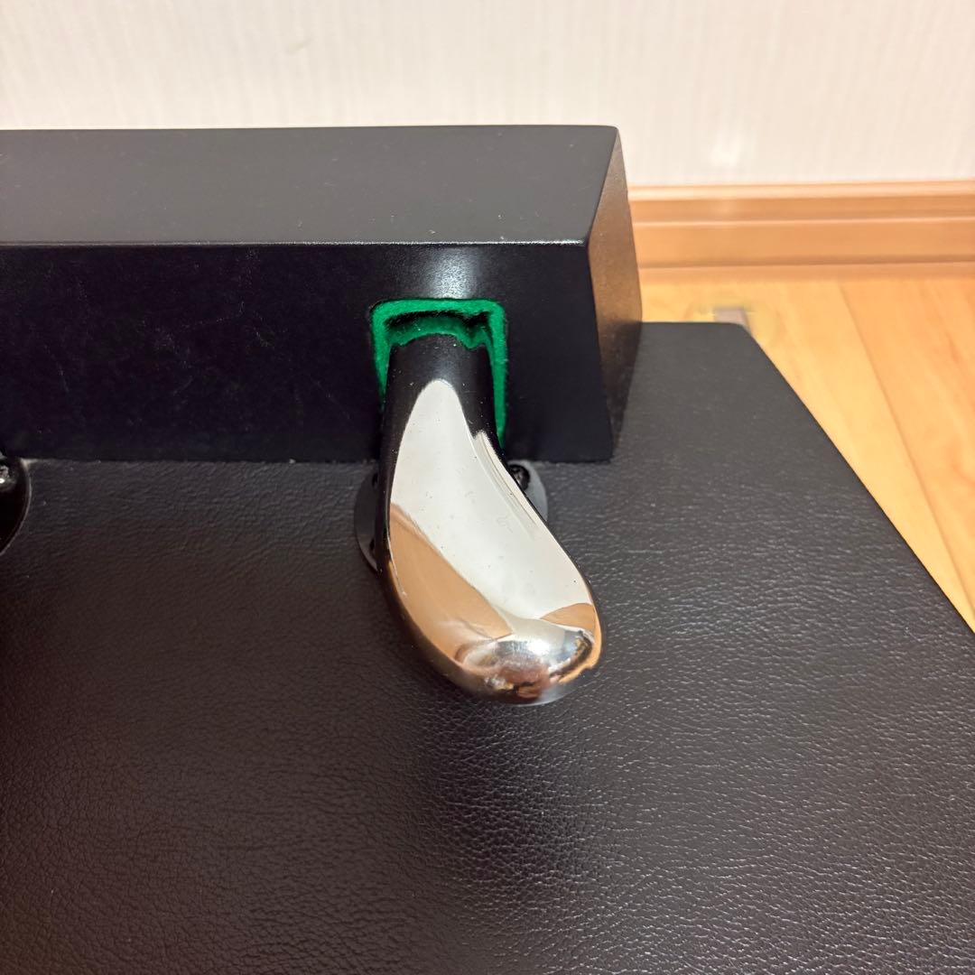ITOMASA イトマサ ピアノ 補助ペダル P-33 黒 高さ調整