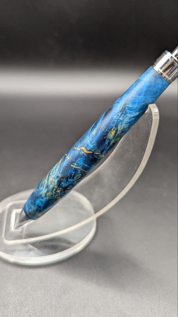 246ペン工房翌檜 スタビライズドウッドバーチバール 木軸シャーペン