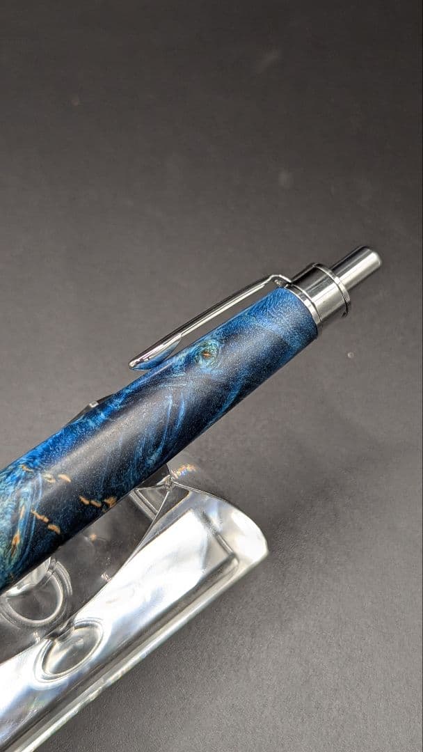 246ペン工房翌檜 スタビライズドウッドバーチバール 木軸シャーペン