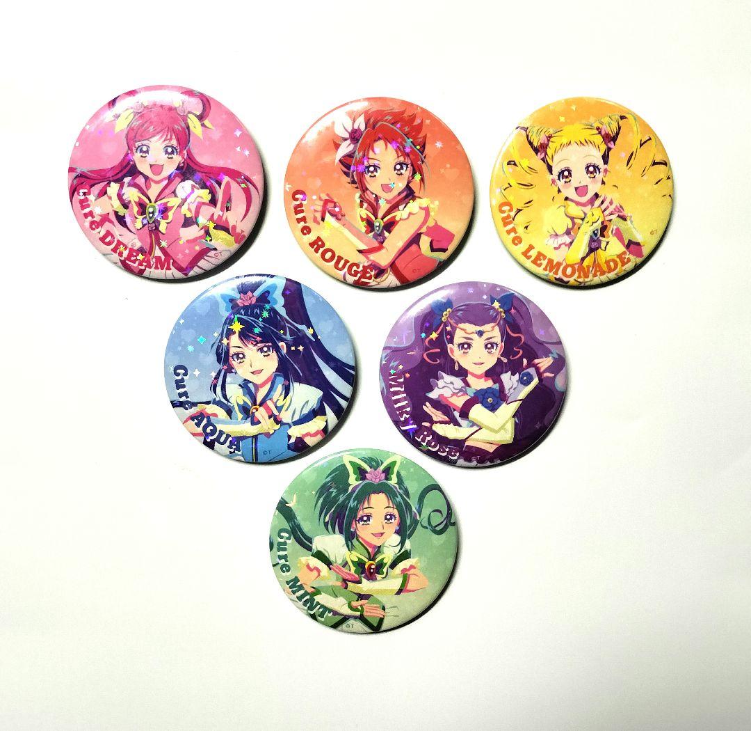 Yes!プリキュア5GoGo サンキューマートホログラム缶バッジ