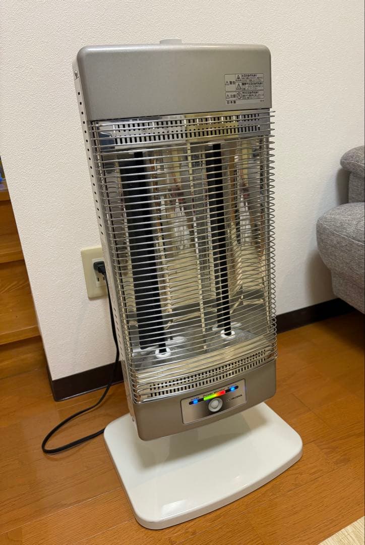 コロナ 遠赤外線電気ストーブ コアヒート AH-128R 2018年製
