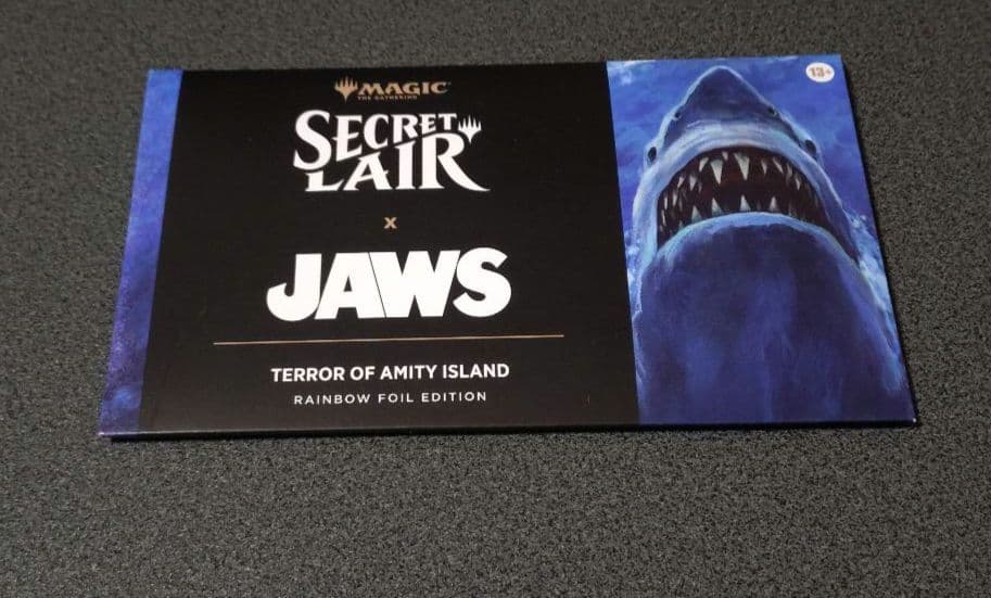 マジック：ザ・ギャザリング SecretLair x Jaws foil MTG