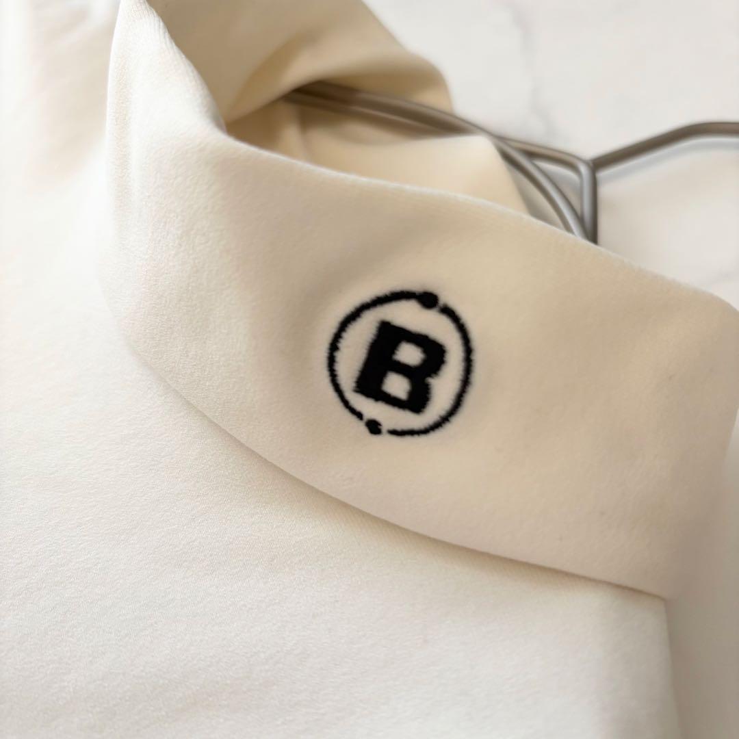 【最終価格】BRIEFING モックネック 裏起毛 ホワイト ゴルフレディース