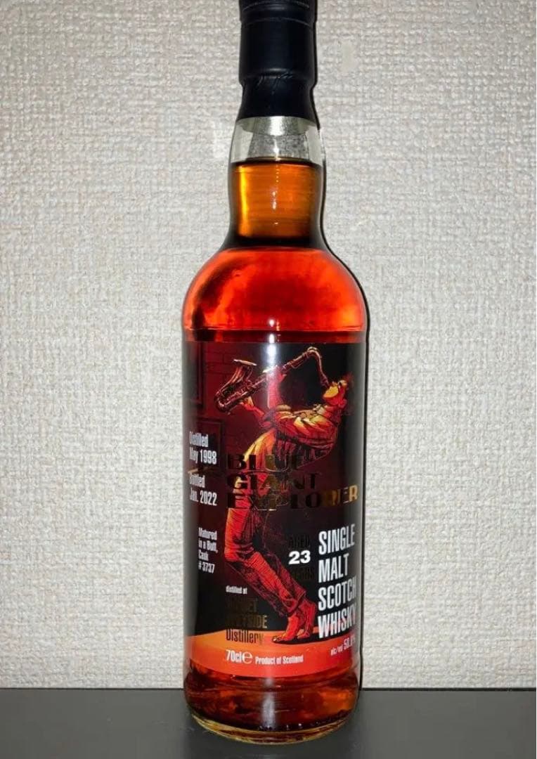 ウイスキー ミュウBLUE GIANT EXPLORER スペイサイド23年