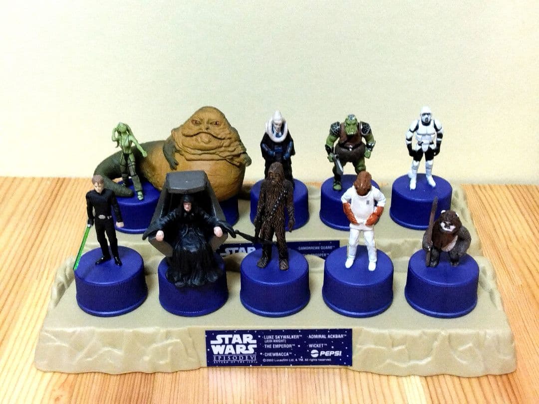 スターウォーズ PEPSI ボトルキャップ コレクション フィギュア おまけ