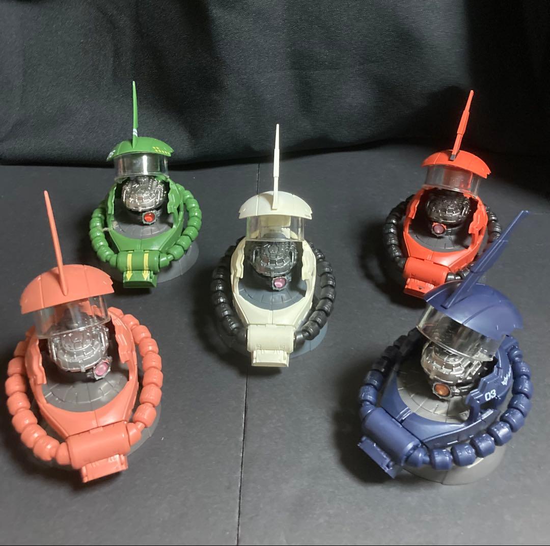 ガンダムヘッド　1点　　ザクヘッド　11点　　のセット