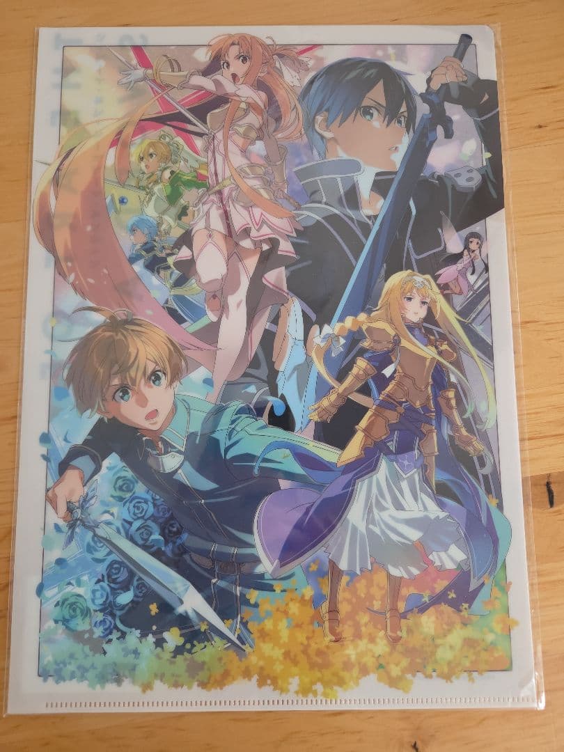 ソードアート・オンライン クリアファイル A4 - メルカリ
