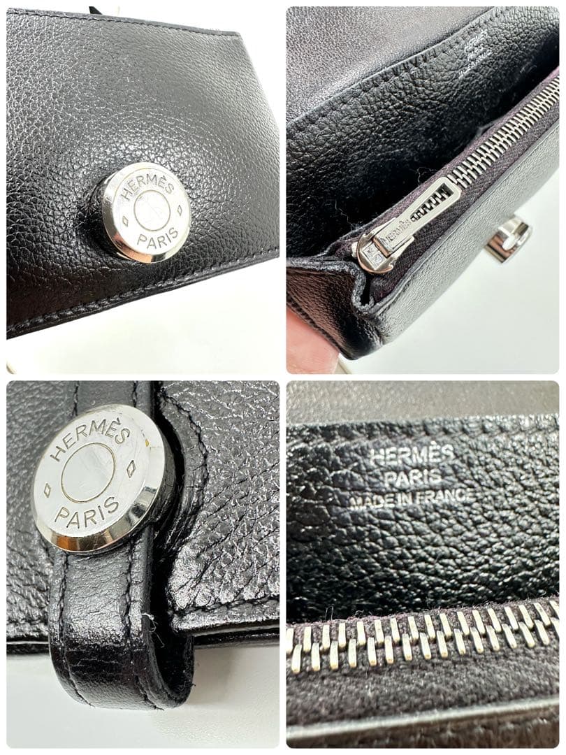 エルメス　ドゴン コンパクト財布 ケース 財布(368-135)