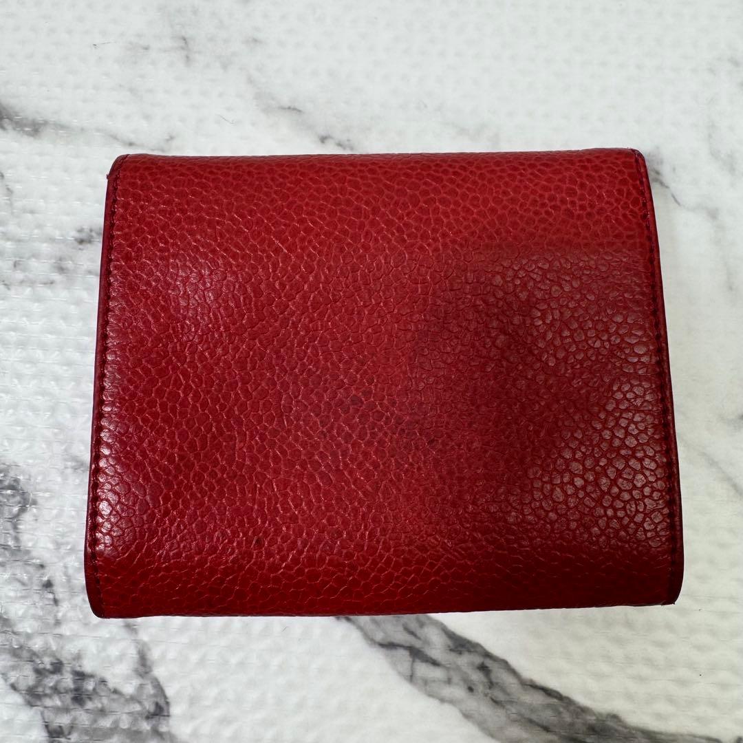 シャネル　ケース　ココマーク　キャビアスキン　ギャランティー　ヴィンテージ