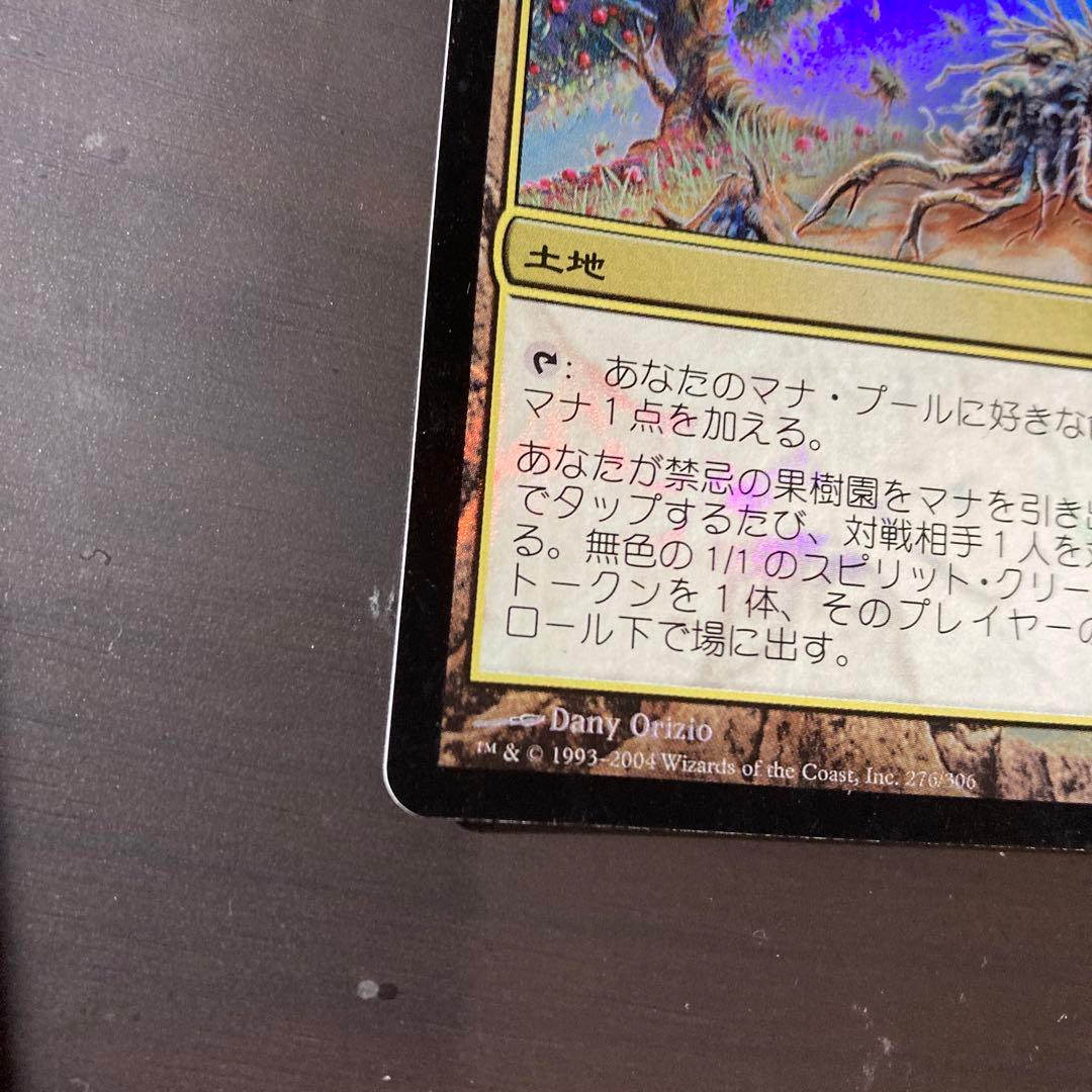 mtg 禁忌の果樹園日本語版foil