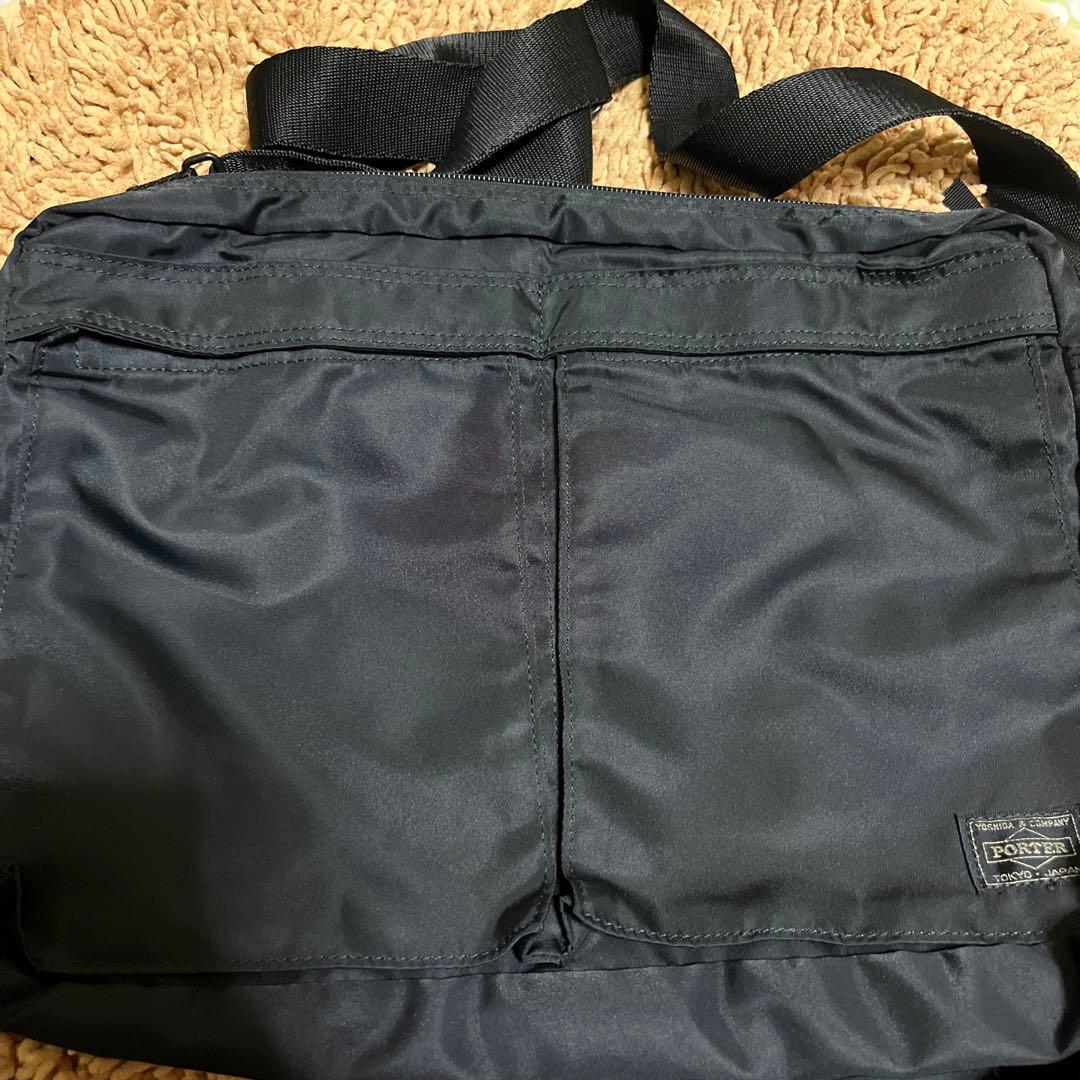 PORTER × ANA 限定 ポケッタブル ショルダーバッグ 黒