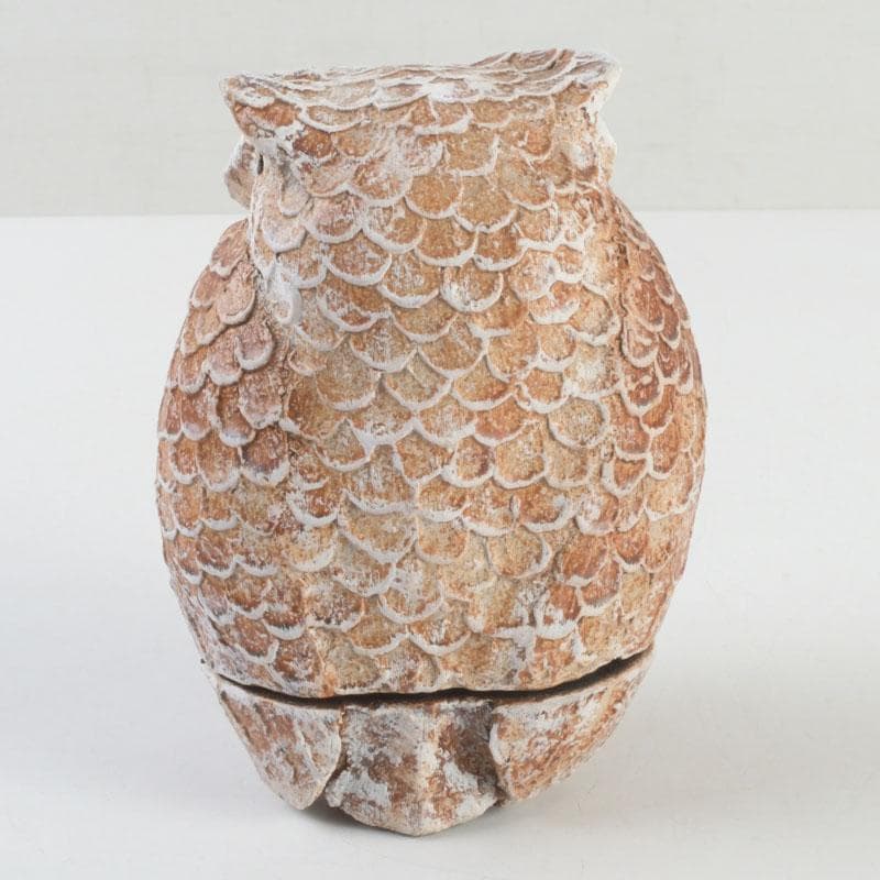 乾漆 梟 香炉 置物 飾り物 燭台 合わせ箱 C 9280 - メルカリ